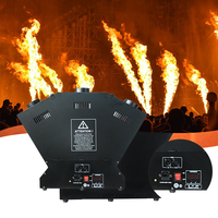 Igreslite Stage 200W Fire Flame Machine Spray Coloré 3 Mètres Haute Flamme Deux Tête Dmx Stage Fire Machine
