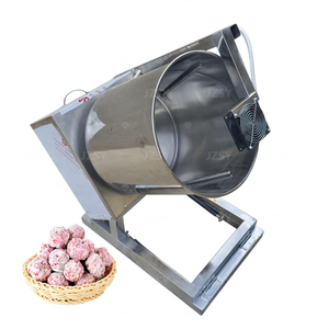 Máquina multifunción de alta capacidad para freír azúcar Espino máquina de recubrimiento de uva de tomate cereza frito azúcar - Product Image 4