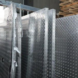 <span class=keywords><strong>Plaque</strong></span> antidérapante à cinq nervures du fabricant, en alliage d'aluminium 1060 3003 5052 5083, à motif gaufré, pour la construction et le laminage - Product Image 6