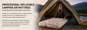 Matelas de camping auto-gonflant léger et imperméable 200x150cm, très épais, pour pique-nique et couchage en extérieur (vente en gros) - Product Image 5