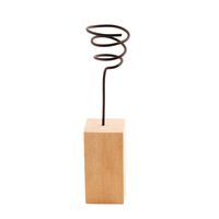 Support pour plantes à air à base de bûche personnalisé-Accessoires pour broméliacées à air-Décoration florale sans sol