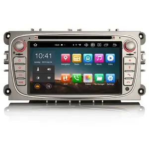Yeni android 12 ES8509FS IPS ekran araba stereo DVD FORD Mondeo odak Galaxy s-max c-max için araba radyo