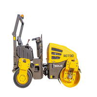 Livraison gratuite swlg RC730 — rouleau de moteur 3 tonnes, compact et vibrant, nouveau design, à vendre