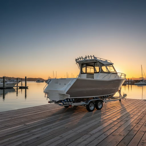 Bateau de pêche en aluminium soudé <span class=keywords><strong>Gospel</strong></span> 25 pieds (7,5 m) pour rivière, haute vitesse, croisière en haute mer, yachts de luxe, sport et loisirs, Touch - Product Image 4