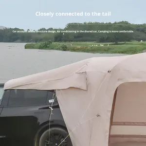 Makino Chaoge Extension de <span class=keywords><strong>camping</strong></span>-<span class=keywords><strong>car</strong></span> autonome, une chambre, quatre saisons, imperméable, en tissu Oxford gonflable, avec pare-soleil - Product Image 5