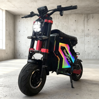 Trottinette électrique pour adultes Geofought M5 52/60/72V 30-50AH Batterie 13/14 pouces Double moteur Écran NFC étanche Utilisation quotidienne
