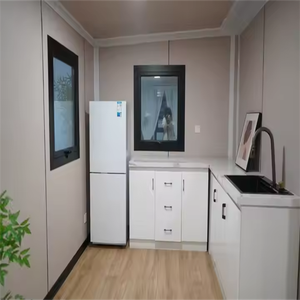 Fabricado listo para vivir Diseño portátil móvil Casa de contenedores expandible Cabina de marcos de acero modernos con baño - Product Image 5