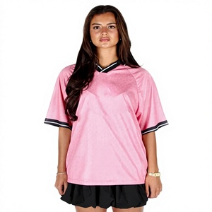 Professional Women's Casual Jersey <b>T</b> <b>Shirt</b> Oversized Graphic Tee Soft Breathable Fabric Custom Branding OEM Factory - Product Image 1