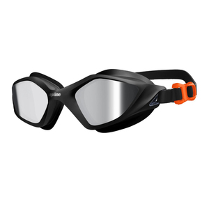 Lunettes de natation plates de grande taille personnalisées, de haute qualité, blanches, anti-buée, étanches, avec protection UV pour enfants, plongée - Product Image 3