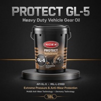 Huile pour engrenages GL-5 80W-90 18L haute performance, extrême pression, anti-écaillage, huile pour différentiel d'essieu de camion MT-1, vente chaude