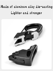 Aluminum Alloy Outdoor Camping <b>Canopy</b> Windproof Rope Automatic Tightening Buckle <b>Tent</b> Rope Tensioner Self-locking Tie Buckle - Product Image 3