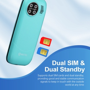 โทรศัพท์มือถือ MKTEL 2166 รุ่นพื้นฐาน ทนทาน รองรับสองซิม ใช้งานได้สองซิมพร้อมกัน แบตเตอรี่ขนาดใหญ่ 1800 มิลลิแอมป์ - Product Image 3