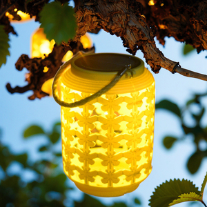 Portatile colorato LED solare bottiglia di proiezione lanterna per la decorazione della casa per la festa in giardino cancello di vacanza decorazione appesa all'aperto - Product Image 4