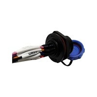 Connecteur étanche personnalisé Weipu IP68 mâle femelle à angle droit en plastique PVC modèles d'isolation SP11 SP13 SP17 SP21 SP29