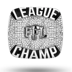 Anillo de la Victoria Grabado de Aleación Vintage con Gema, de Primera Calidad, para Recuerdos del Ganador de la Final del Campeonato - Product Image 1