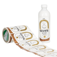 Suzhou Autocollant Thermique Adhésif Écologique Personnalisé Vin Logo Étiquette Métallique Autocollant En Relief pour Emballage