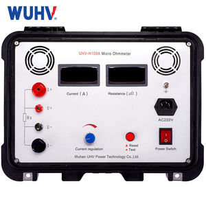 Medidor de Micro Ohm UHV-H100A Testador de Resistência de Contato Testador de Resistência de Loop Ohmímetro Portátil - Product Image 4