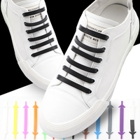 Lacets de sport sans nœud en silicone de couleur personnalisée Idées de produits de loisirs confortables