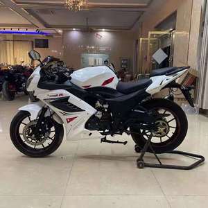 Moto Kawasaki <span class=keywords><strong>Ninja</strong></span> <span class=keywords><strong>400</strong></span> bicylindre Horizon V6 refroidie par eau Flat-Ride H2 robuste, moteur Aurora 199cc, 120 km/h - Product Image 5