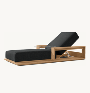 Conjuntos de Muebles de Jardín Clásicos para Exteriores Sassanid, Tumbonas de Teca para Hotel, Tumbona Ajustable de Teca <span class=keywords><strong>Bahia</strong></span> - Product Image 1