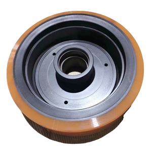 Larga vida útil 285x8 5/75mm BT RRE140M/MC/160M/MC Parte No. 215806 Rueda de carga de poliuretano duradera - Product Image 1