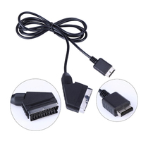 Ugreen-câble Scart RGB de 1.8m, connexion AV pour PS1, TV, PS2, cordon Audio/vidéo filaire, pour Consoles de jeu, accessoires