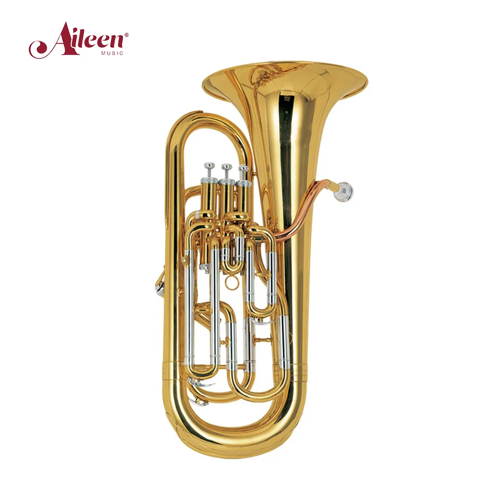 Instruments d'orchestre Clé bB/F en gros Piston compensateur Euphonium(EU-H4350G-SRY)