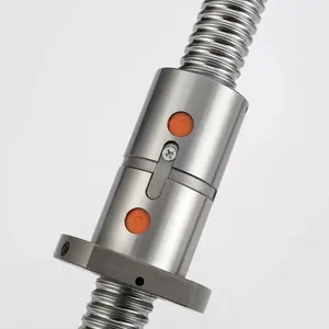 KGT Lead Screw DFU2505 CNC Screw 250mm-500mm Diameter 25mm,5mm pitch with Metal Ball Screw Nut for CNC Machine
