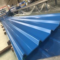 Z150 0.5mm Flexible Galvanized Corrugated Sheets Customization Colors for Commercial Construction Roof