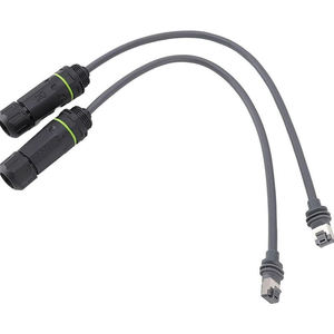 ตัวแปลงสายเคเบิล IP68 กันน้ำ Starlink V3 SPX เป็น RJ45 พร้อมปลั๊กทองแดงเคลือบดีบุก OD6.5 สำหรับจานรับสัญญาณ Gen3 Mini และสายต่อขยาย RJ45 สำหรับเราเตอร์ - Product Image 1