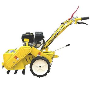 Tondeuse à <span class=keywords><strong>gazon</strong></span> à deux roues Shengheng avec lames diesel/essence de 20/26 cm, outil agricole multifonctionnel doté de composants de base PLC - Product Image 3