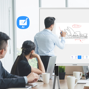 Tela Interativa de LED de Grande Porte para Conferências, 108, 136, 163 Polegadas, Tela de Parede Touch Screen para Sala de Reuniões, Display Modular para Sala de Reuniões - Product Image 6