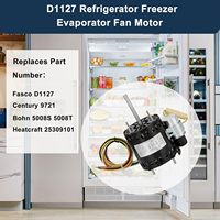 D1127 Refrigeration Fan Motor 115/230V 1550RPM