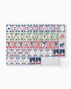 Nuevo Juego de Mahjong Americano Moderno con Temática 'Once Upon a Time America', Hecho a Mano <span class=keywords><strong>en</strong></span> Acrílico, Ecológico, Portátil, para Regalo - Product Image 1