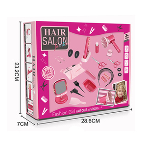 17 Uds. De juguetes de maquillaje, juego de simulación de peluquería preescolar, <span class=keywords><strong>juguete</strong></span> de plástico <span class=keywords><strong>para</strong></span> <span class=keywords><strong>niñas</strong></span>, <span class=keywords><strong>juguete</strong></span> cosmético <span class=keywords><strong>para</strong></span> peluquería - Product Image 6