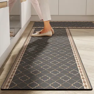 Cozinha Estilo Simples Impermeável Pvc Area Rug Moderno Custom Design Design Moderno Tradicional Tapete Cozinha Mat