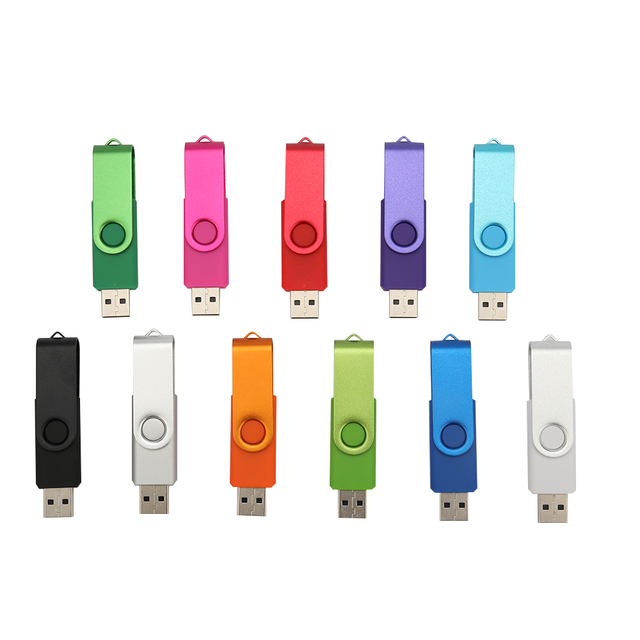 Memory Stick Swivel Usb Flash Drive 2.0 Usb Twister Pendrive 16 Gb 32 Gb 64 Gb Usb Disk