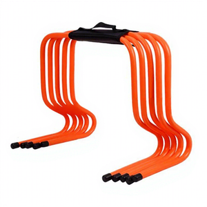 Barre d'agilité et de vitesse réglable en PVC pour enfants, équipement d'entraînement pour le football et le basketball - Product Image 5