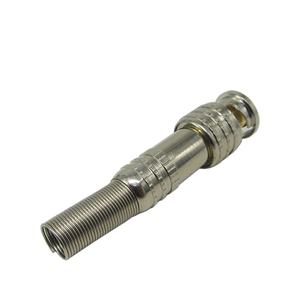 Di alta qualità <span class=keywords><strong>BNC</strong></span> maschio 75ohm placcato oro connettore a molla per RG58 RG59RG6 cavo - Product Image 2