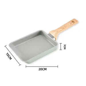 2023 Novos Produtos Cocina Panelas Ovo Frito Pot Food Grade Baking Pan Frigideira Antiaderente