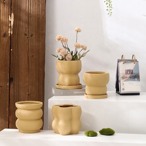 <span class=keywords><strong>Pot</strong></span> <span class=keywords><strong>de</strong></span> fleurs <span class=keywords><strong>en</strong></span> céramique, contenant irrégulier, style nordique, <span class=keywords><strong>bricolage</strong></span>, <span class=keywords><strong>pot</strong></span> <span class=keywords><strong>de</strong></span> fleurs moderne <span class=keywords><strong>en</strong></span> <span class=keywords><strong>terre</strong></span> cuite, pots <span class=keywords><strong>de</strong></span> fleurs <span class=keywords><strong>en</strong></span> argile pour plantes - Product Image 2