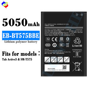 Samsung Tab aktif 3 5050 EB-BT575BBE pil için SM-T570 mah çin fabrika sıcak satış SM-T575 - Product Image 2