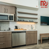 Ensemble de meubles de chambre et de cuisine en bois de chêne massif pour appartement et villa, design moderne, hôtels 3 à 5 étoiles, hôtel Marriott