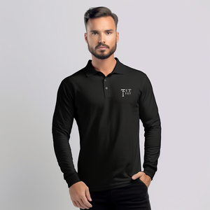 Polo personalizado de algodón 100% <span class=keywords><strong>para</strong></span> hombre, serigrafía de manga larga, cómodo <span class=keywords><strong>para</strong></span> otoño, Polo de alta calidad - Product Image 4