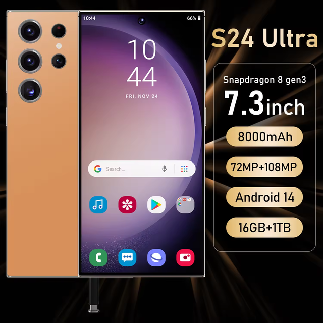 Wholesale Original S24 ULTRA Celular Android Smartphone 1TB Mobile Phone for S24 ULTRA