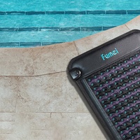 Estera de calefacción PEMF de energía de amatista de 250W, cama de fotones de terapia infrarroja con función de masaje para aplicación corporal