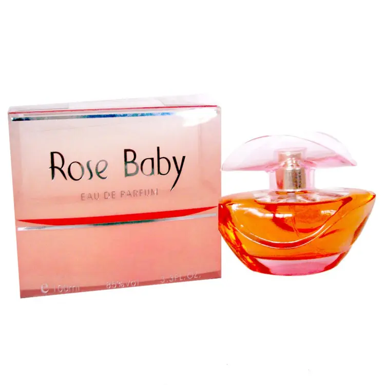 Belleza rojo rose eau de perfume de 100ml el precio para las mujeres