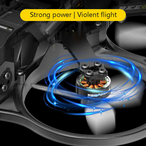 มอเตอร์ไร้แปรงถ่าน SpeedyBee Bee25 1404 V2 4600KV 4S ขนาด 2.5 นิ้ว สำหรับโดรนแข่ง RC พร้อมพอร์ต USB Type-C ตัวควบคุมการบินแบบพลาสติก - Product Image 2