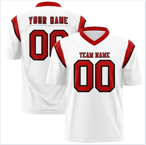 تونتون مخصص التصميم الأصلي خمر الأمريكية التطريز تصميم شعار شبكة المحاصيل جيرسي كرة القدم - Product Image 1