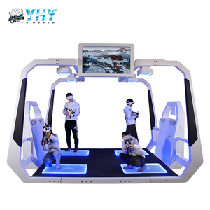 Parc d'attractions à thème sans fil Multiplayers Walking Virtual Reality Platform Vr Shooting - Product Image 1